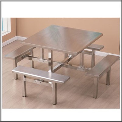 不锈钢方形餐桌212